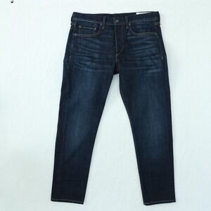 Rag & Bone Fit 1 Jeans for Mens 33 x 29 Renegade‎ Extra Slim Fit Dark Wash Denim